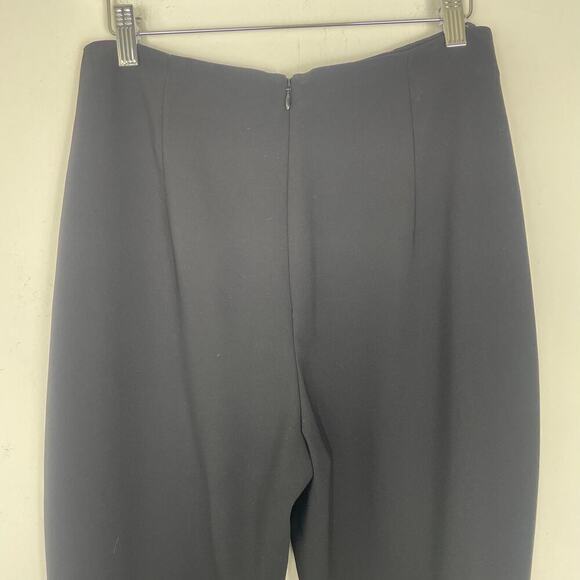 Amanda Uprichard Revolve black high waist trousers with slit size Medium - Picture 6 of 7